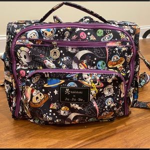 Ju-ju-be BFF Diaper Bag (tokidoki space print)